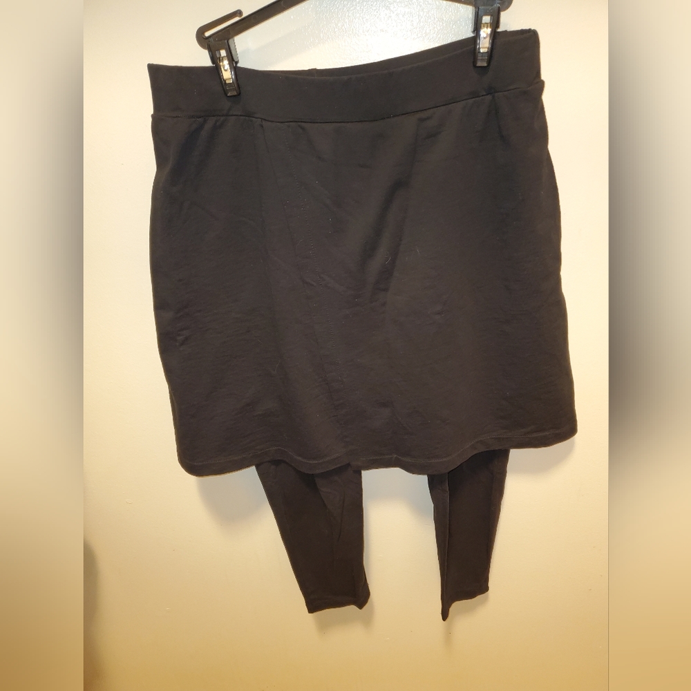 Zaraman skirt over pants leggings